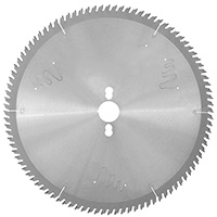 Non-ferrous cutting saw blade