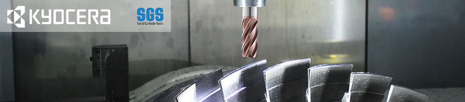 Kyocera SGS –  frese integrali in metallo duro 